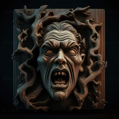 3D model st horror (STL)